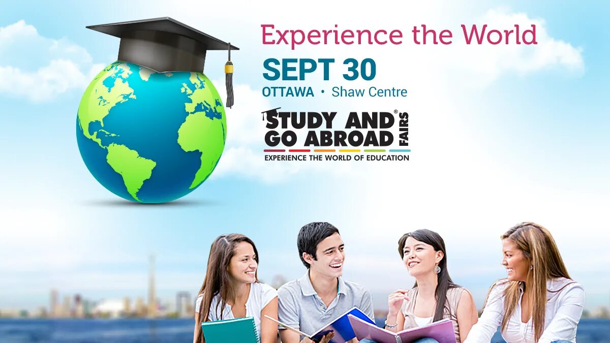 Go and get books. Study abroad. Study abroad programs. Study abroad Creative ads. World study abroad.