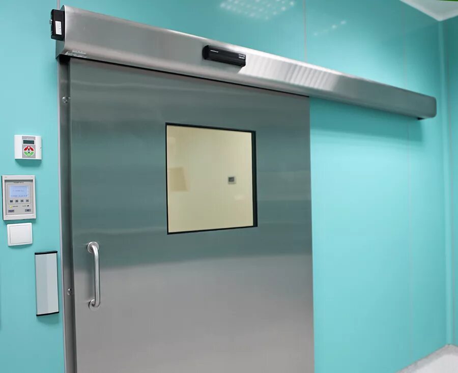 Операционные двери откатные автоматические рентгенозащитные. Медицинские двери 1200х2100. Автоматические двери для операционных. Двери в операционную. Двери для медицинских учреждений
