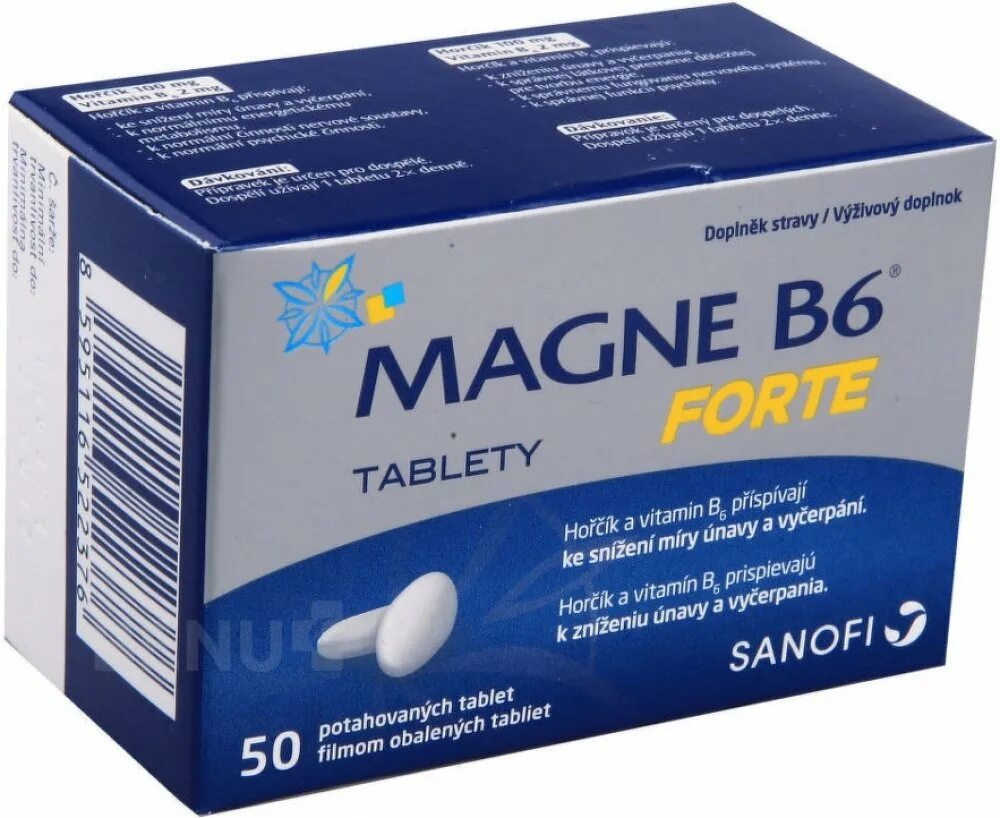 Магний б6 форте таблетки