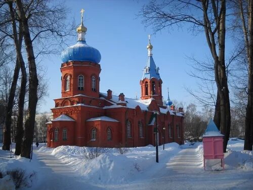 Церковь Александра Невского, православный храм, Мирная ул., 1, исторический райо