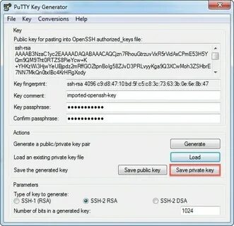 Ssh ключ windows