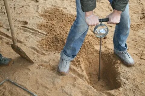 Пробы методом режущего кольца