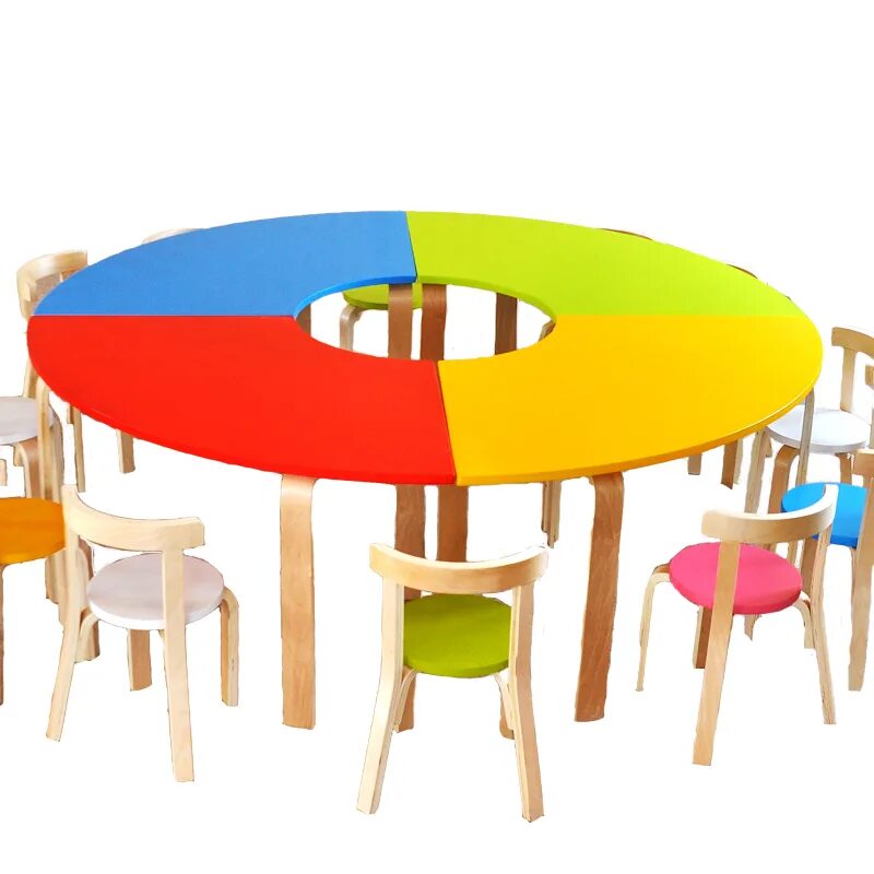 Круглый стол для детского сада. Столы для детского сада. Столики для детского сада. Стол детский для детского сада. Столы и стулья для детского сада.
