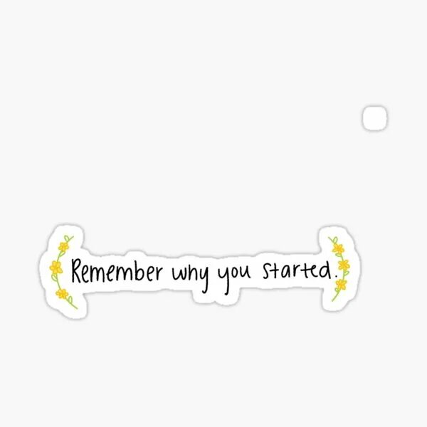 Remember why you started. Подвеска на браслет remember why you started.
