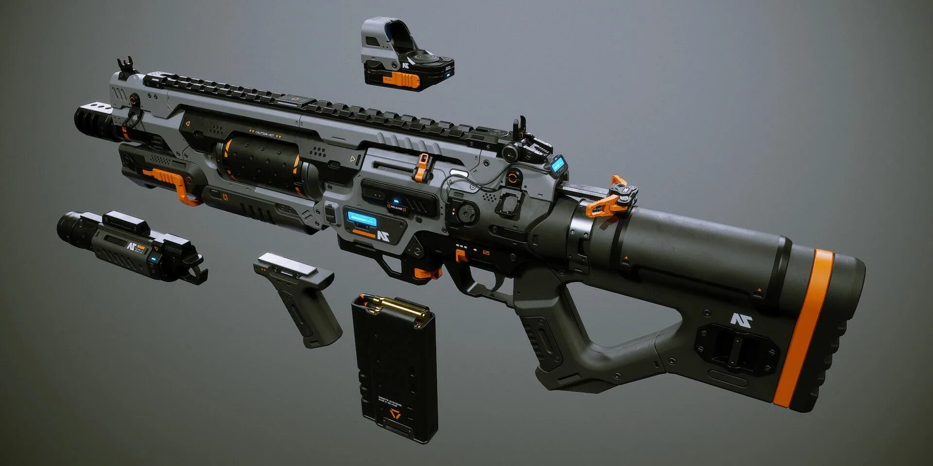 Sci-fi штурмовые винтовки. Sci fi пистолет. Космический пистолет. Винтовка гаусса старкрафт. Weapons technology.