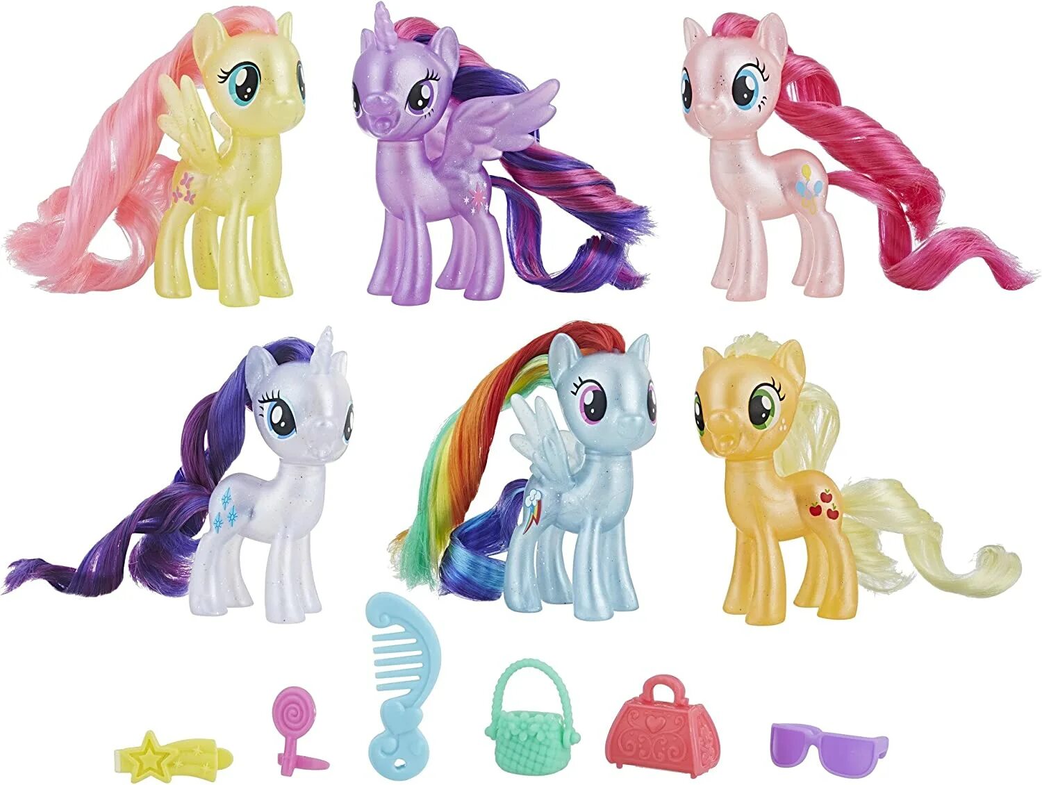 My little Pony набор игрушек 6. Пони Хасбро маленький. My little Pony с3473. Hasbro Bradley пони игрушка.