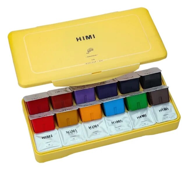 Гуашь himi. Гуашь miya. Miya himi. Краски himi. Himi miya гуашь.