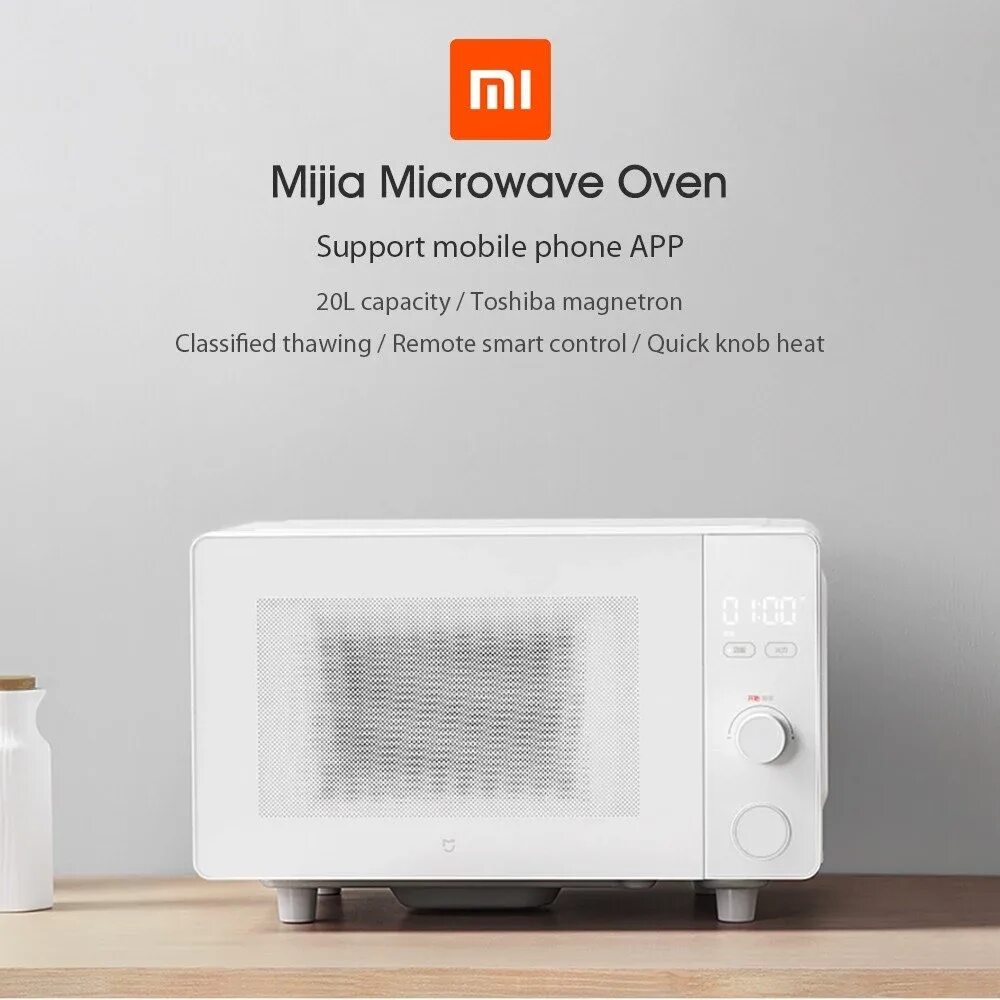 Микроволновка Xiaomi. Mi Smart Microwave Oven.