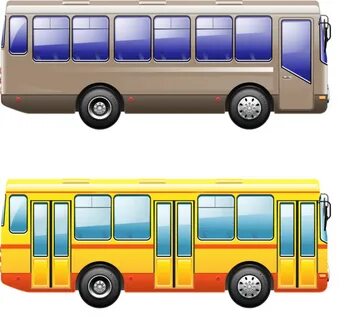 Картинки автобусов для детей (43 картинки)