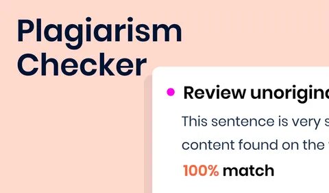 Get a free plagiarism check! 