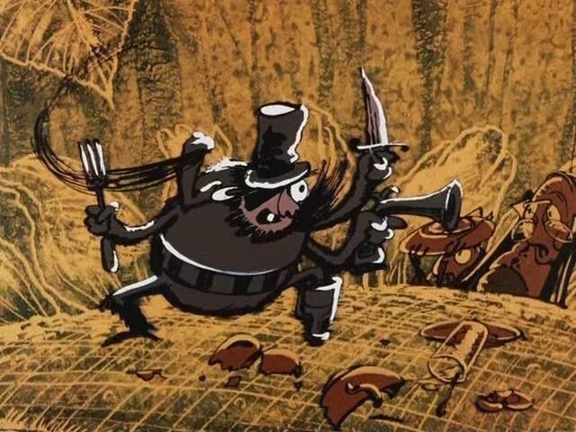 паук из мухи цокотухи. паук из мухи цокотухи. паук из мухи цокотухи чуковский. муха цокотуха комарик. муха цокотуха иллюстрации паук.