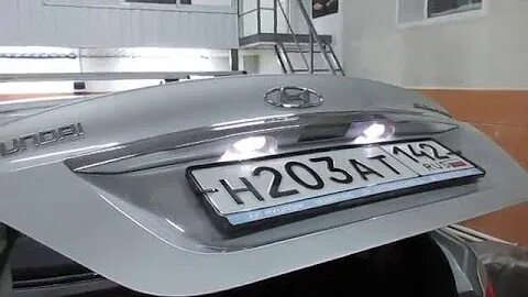 Задний свет солярис