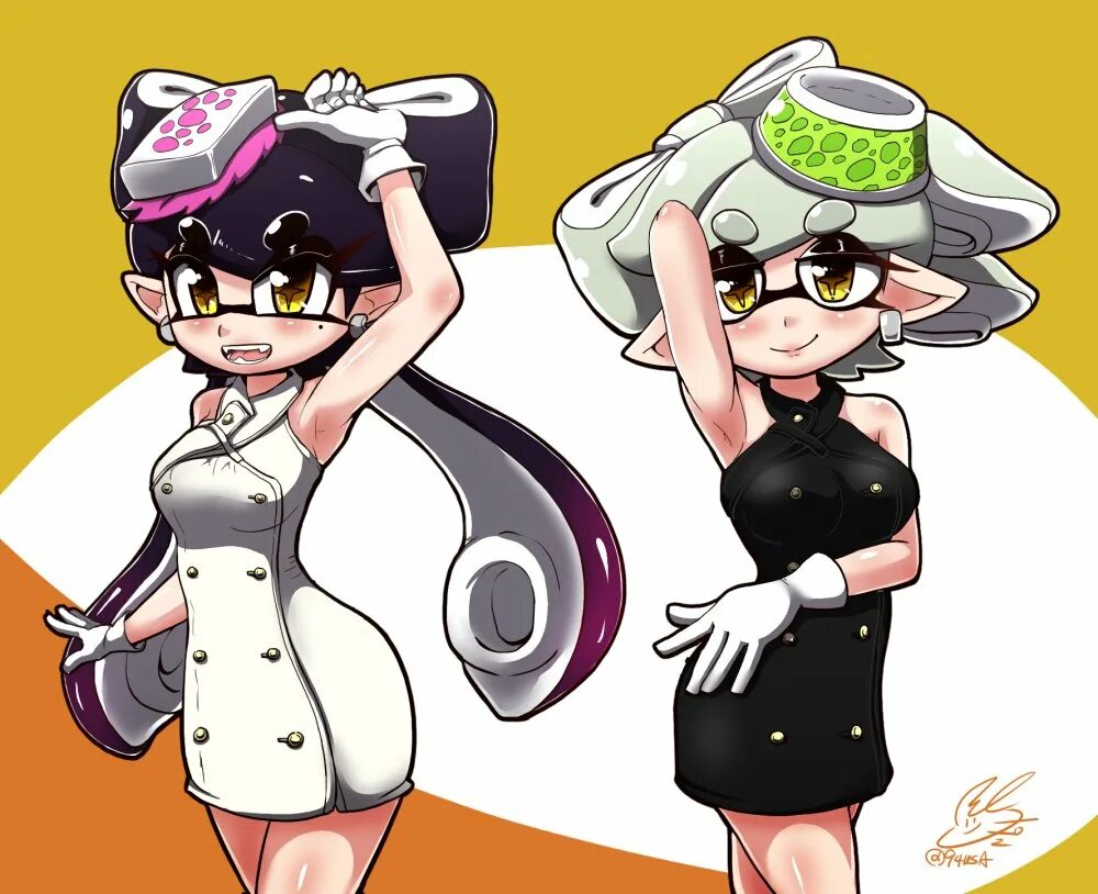 Sisters rule. Splatoon Marie. Сплатун комиксы. Squid sisters.