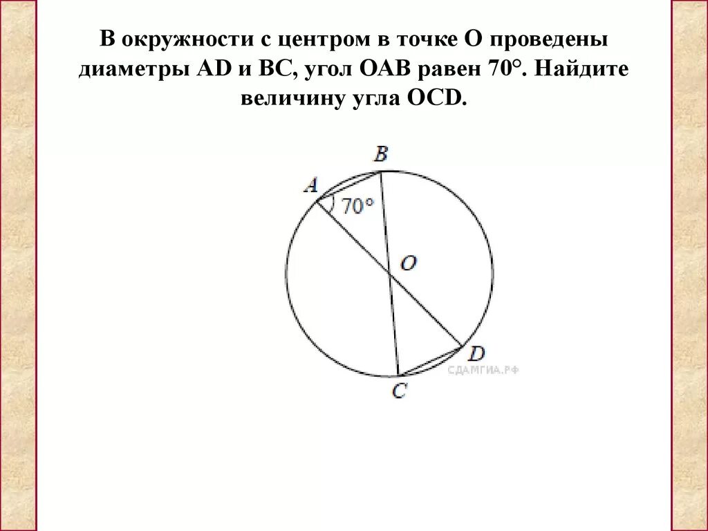 Как найти окружность с центром 0. Окружность. Диаметр окружности с центром о. Провести диаметр в окружности. Угол на диаметре окружности.