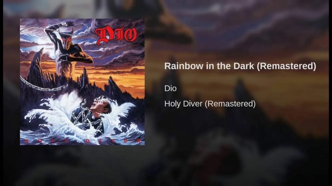 Dark dio. Dio Rainbow in the Dark. Rainbow Dio Holy Diver. Rainbow in the Dark Dio обложка. Dio Holy Diver (Remastered).