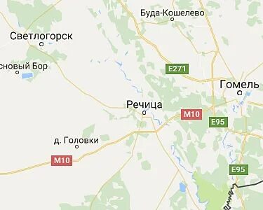 Расстояние светлогорск