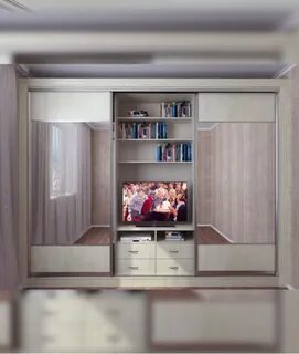Ниша в шкафу под телевизор
