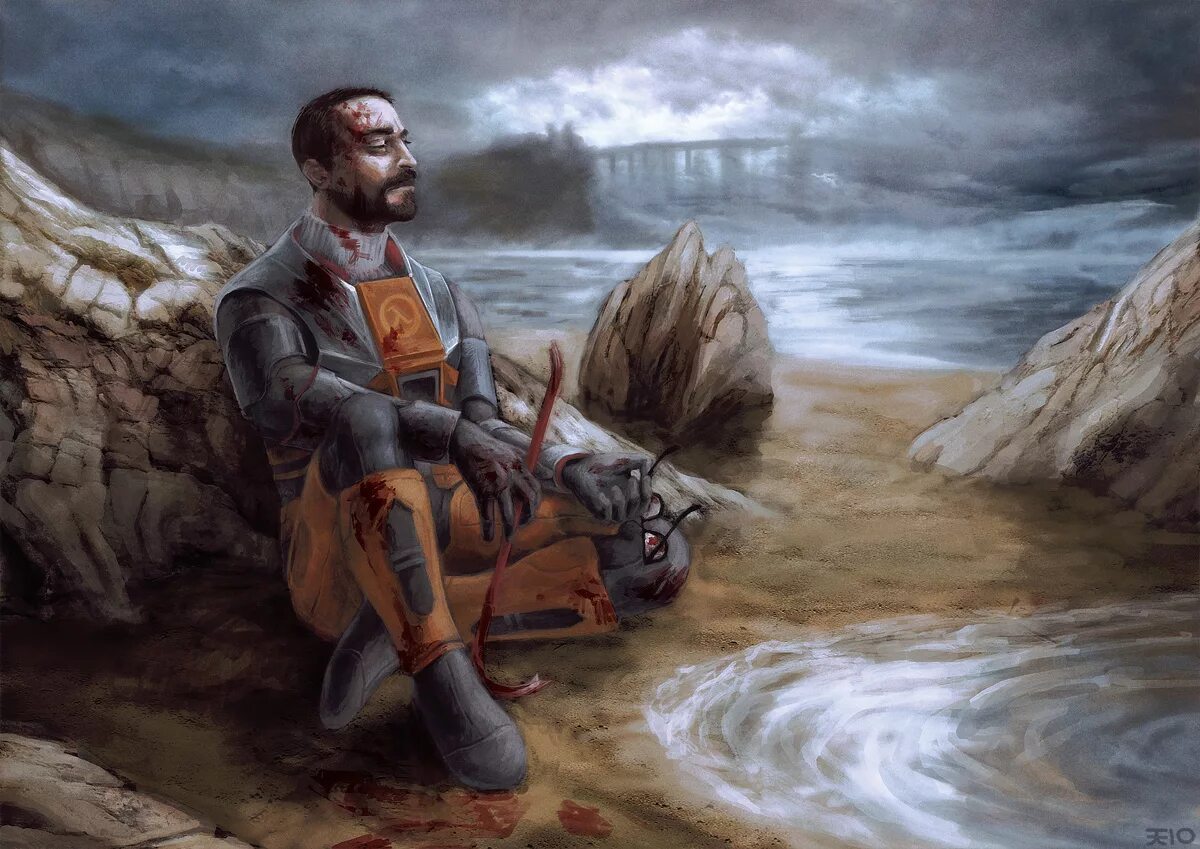 Half life art