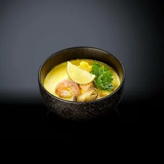 Морепродукты в кокосовом молоке