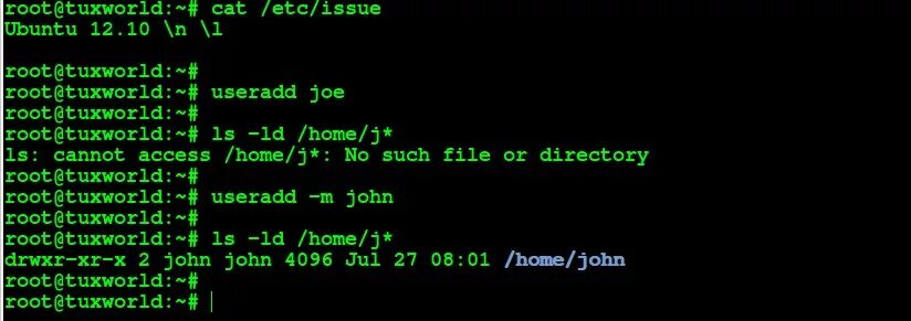 Useradd linux команда