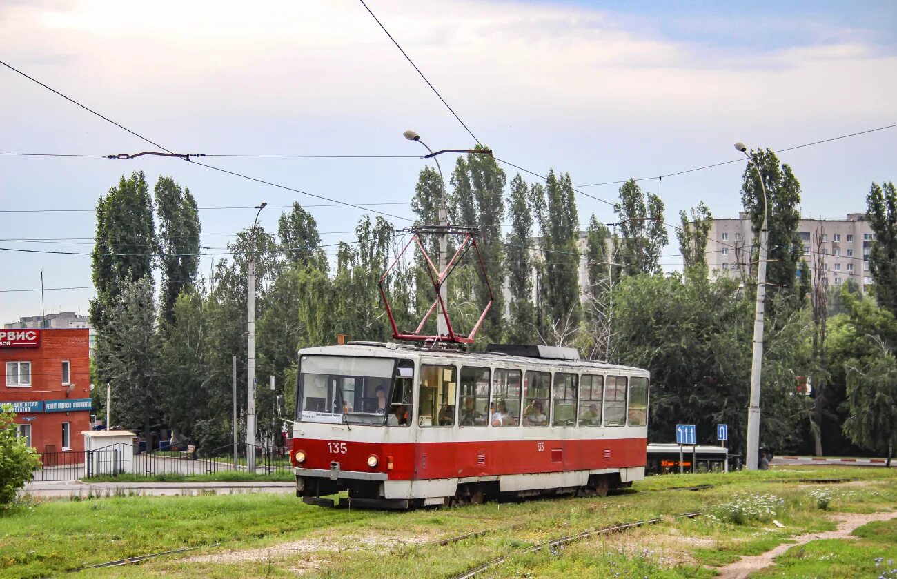 Lipetsk, Tatra T6B5SU 115 - Photo - Urban Electric Transit
