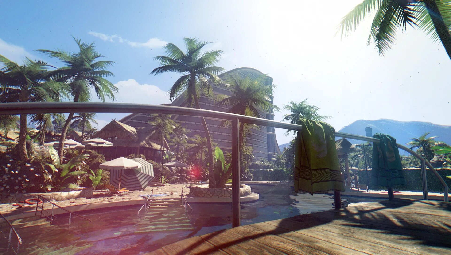 Island coop. Dead Island отель.