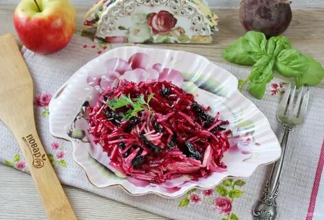 Сырая свекла салаты рецепты с чесноком