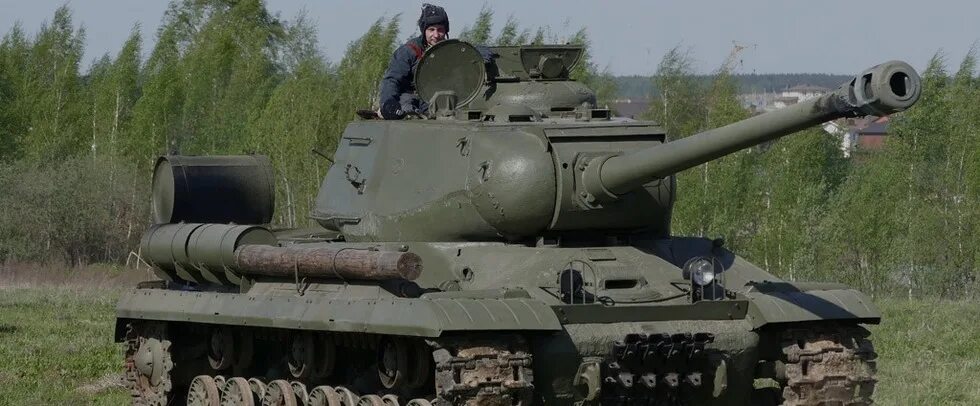 Танк ИС 2 Колыма. Выстрел из танка ИС-2.