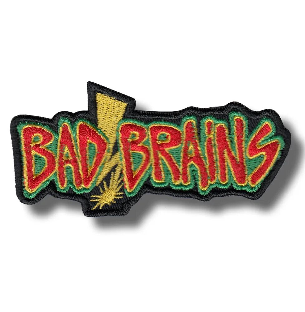 Bad brains. Bad patch. brain patch. bad brains logo.