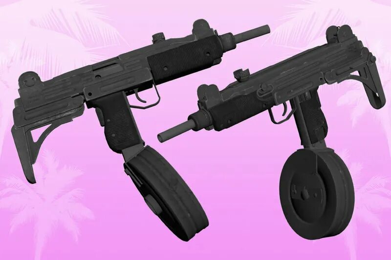 Boozy uzi part 2. Uzi drum mag. micro uzi с барабанным магазином.