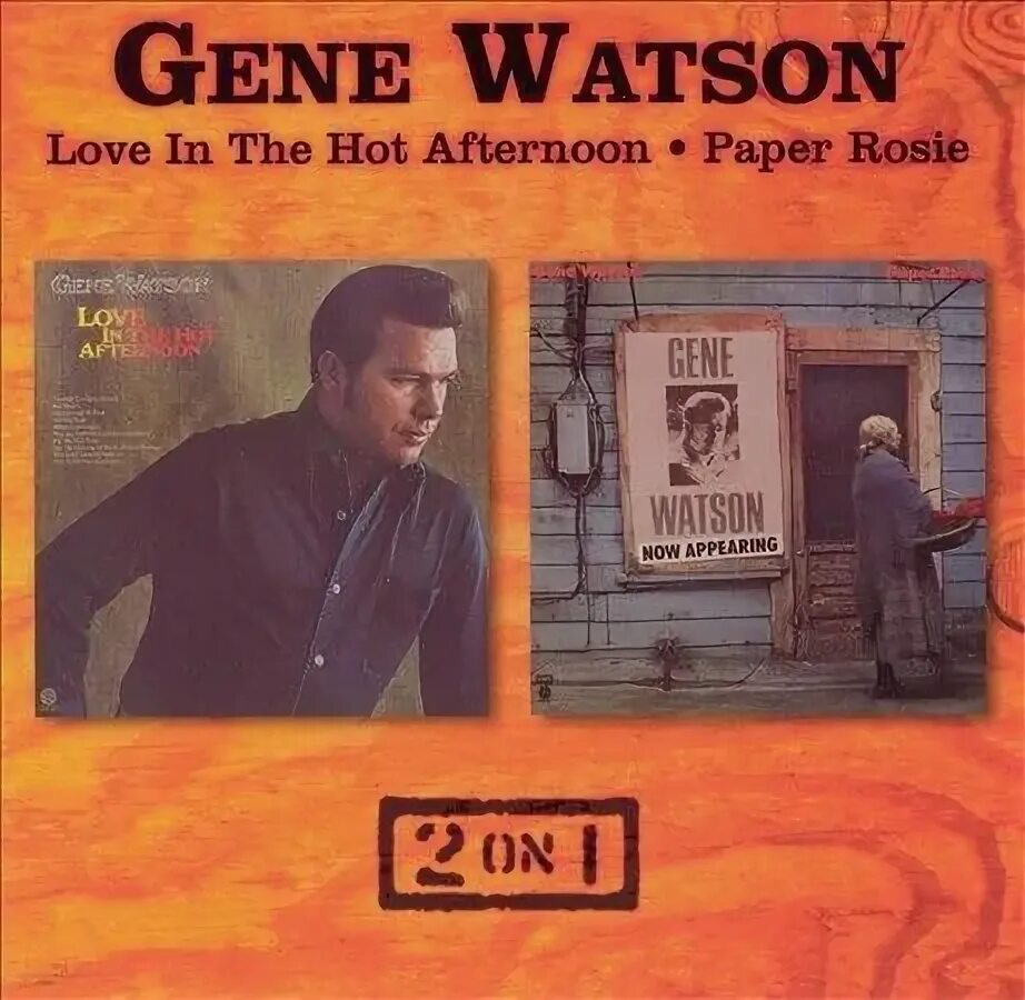 Gene Watson. Watson CD.