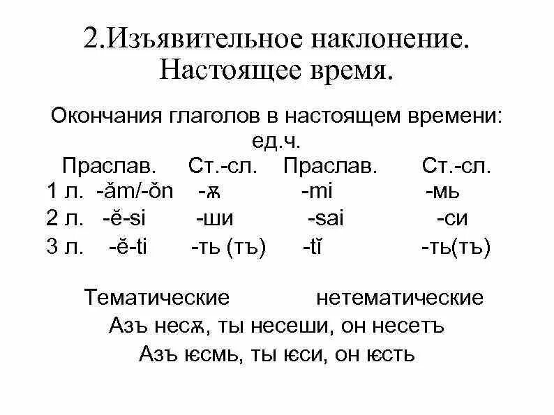 Найдите глагол изъявительного наклонения