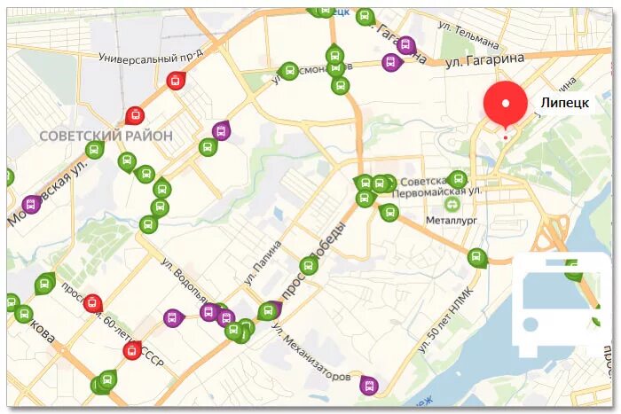 Транспорт на карте в реальном. Карта движения автобусов в Липецке. Карта Липецка транспорт. Яндекс карты Липецк транспорт. Яндекс транспорт Липецк.