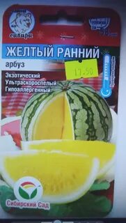 Семена желтого арбуза