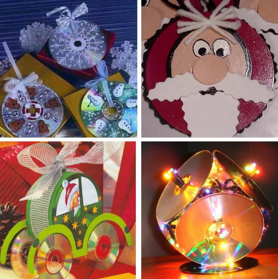 елочная игрушка из дисков. игрушки из дисков на новый год. елочная игрушка из дисков. елка из дисков. поделки из сд дисков на новый год.