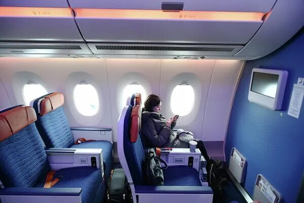 Обзоры - Airbus A350 - смотрим лучший самолет "Аэрофлота"