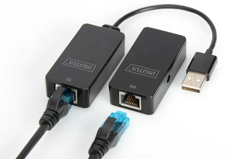 Удлинить usb. USB 2.0 Extender удлинитель. Удлинитель юсб на юсб. USB 2.0 по витой паре. Digitus Switch USB 2.0 sharing 2 PC.