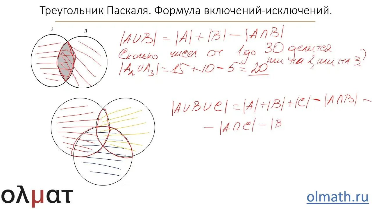 Формула исключения информатика. Формула включений и исключений. Формула включений и исключений комбинаторика. Формулы включения и исключения множеств. Формула включений и исключений Информатика.