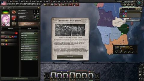 Hoi 4 южная африка