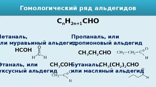 Гомологический ряд альдегидов. Гомология альдегидов. Гомологи уксусного альдегида. Этаналь Гомологический ряд. Сн3 сн2 сно