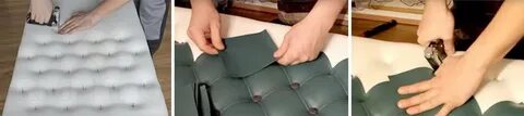Как обтянуть мебель