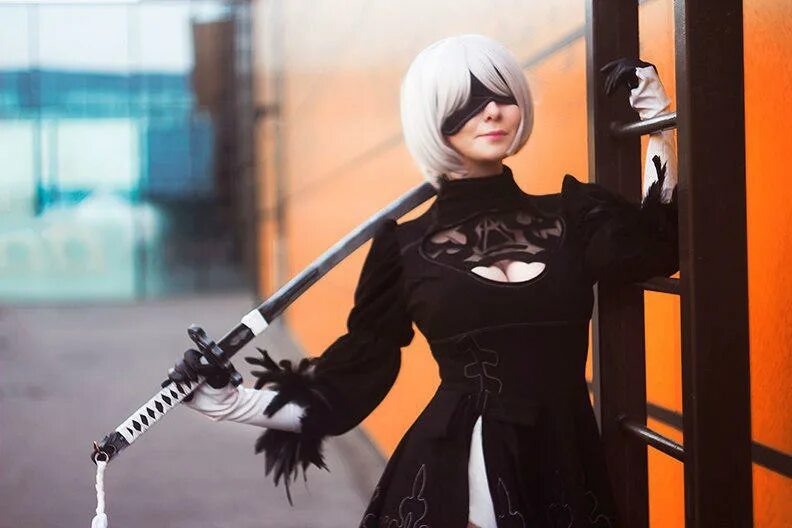 Automata cosplay. Наряд для 2б NIER Automata. June Moore NIER Automata косплей.