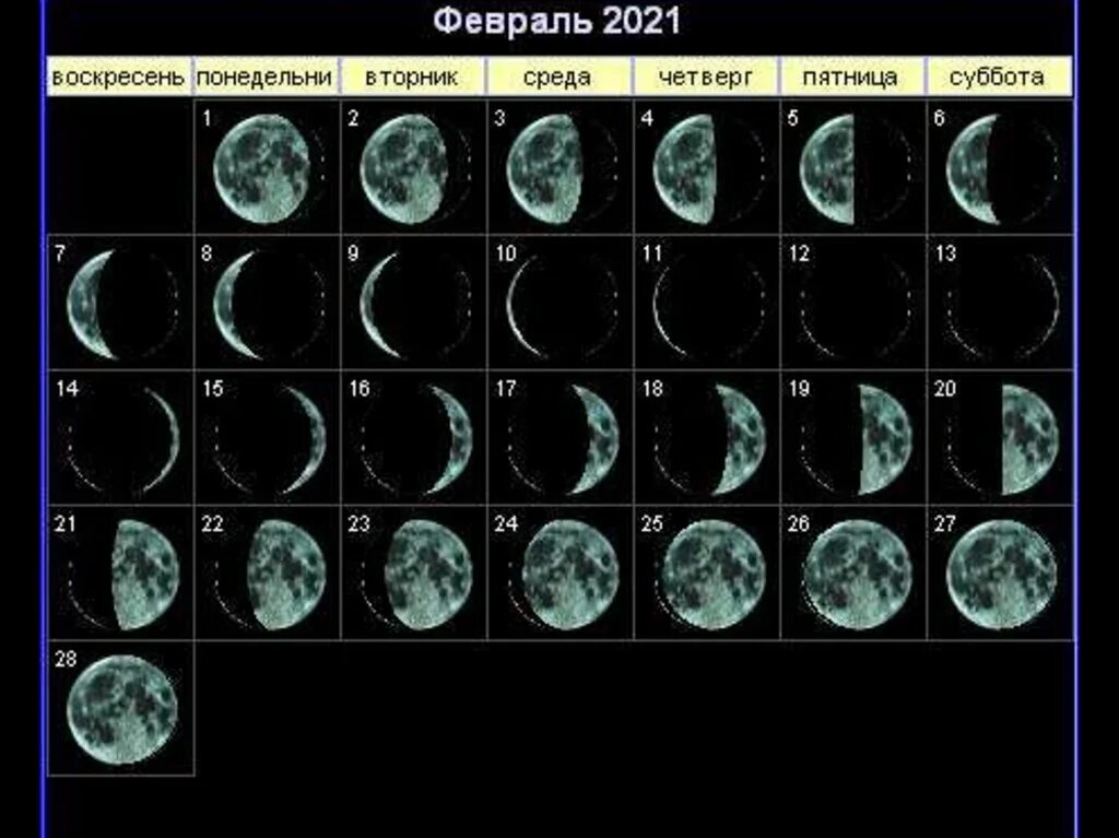 Фаза луны 4 апреля 2024. Лунный календарь на февраль 2021. Лунный календарь на февраль 2021 года. Фазы Луны. Лунный календарь Луна.
