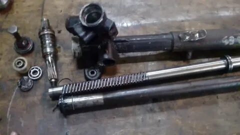 Снять рулевую рейку б5