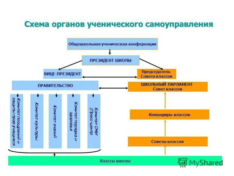 Модель органа самоуправления