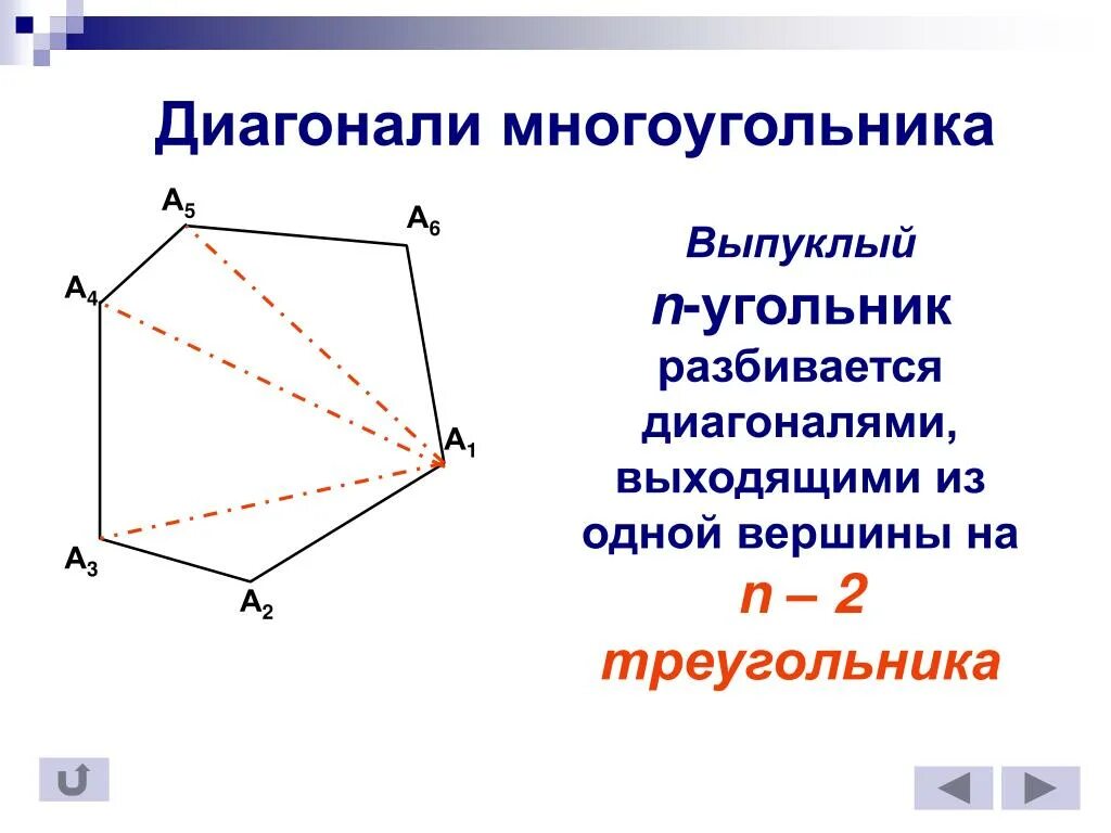 Вершина пятиугольника. Формула нахождения диагоналей многоугольника. Диагональ многоугольника. Диагональ n угольника. Диагональ выпуклого многоугольника.