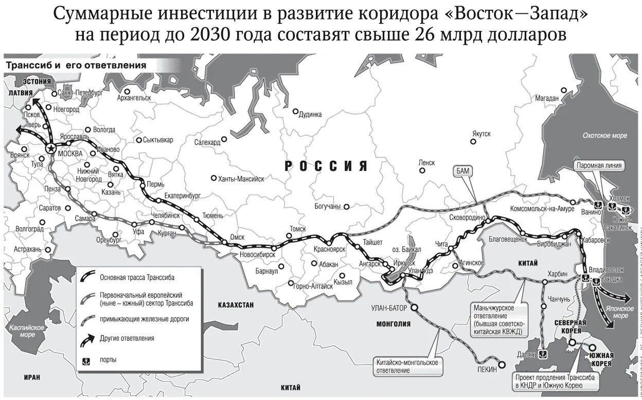 В каком направлении находится владивосток от москвы. Транссибирская магистраль на карте. Железнодорожная Транссибирская магистраль на контурной карте. Транссибирская Железнодорожная магистраль на карте. Карта железных дорог России Транссибирская магистраль.