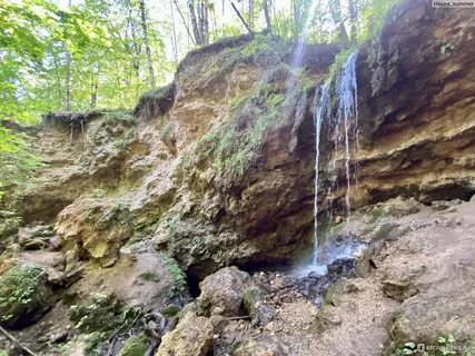Водопад серебряный каскад