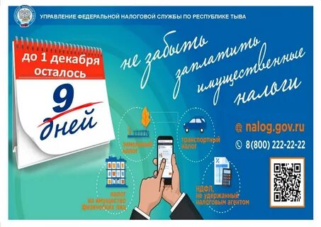 1 декабря день налогов