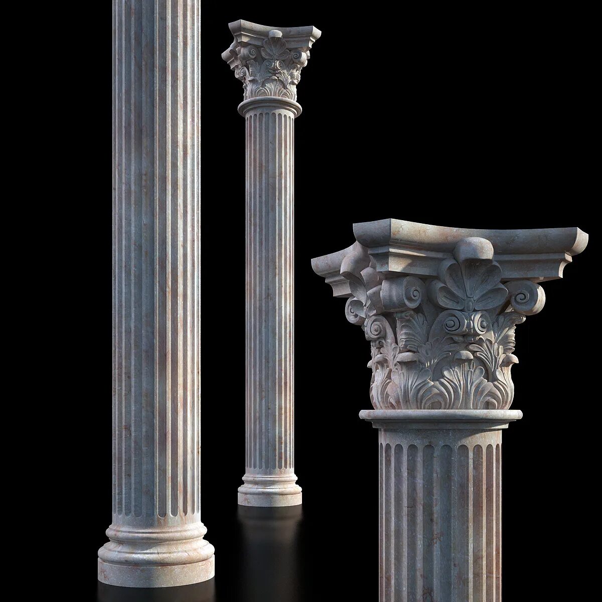 Three column